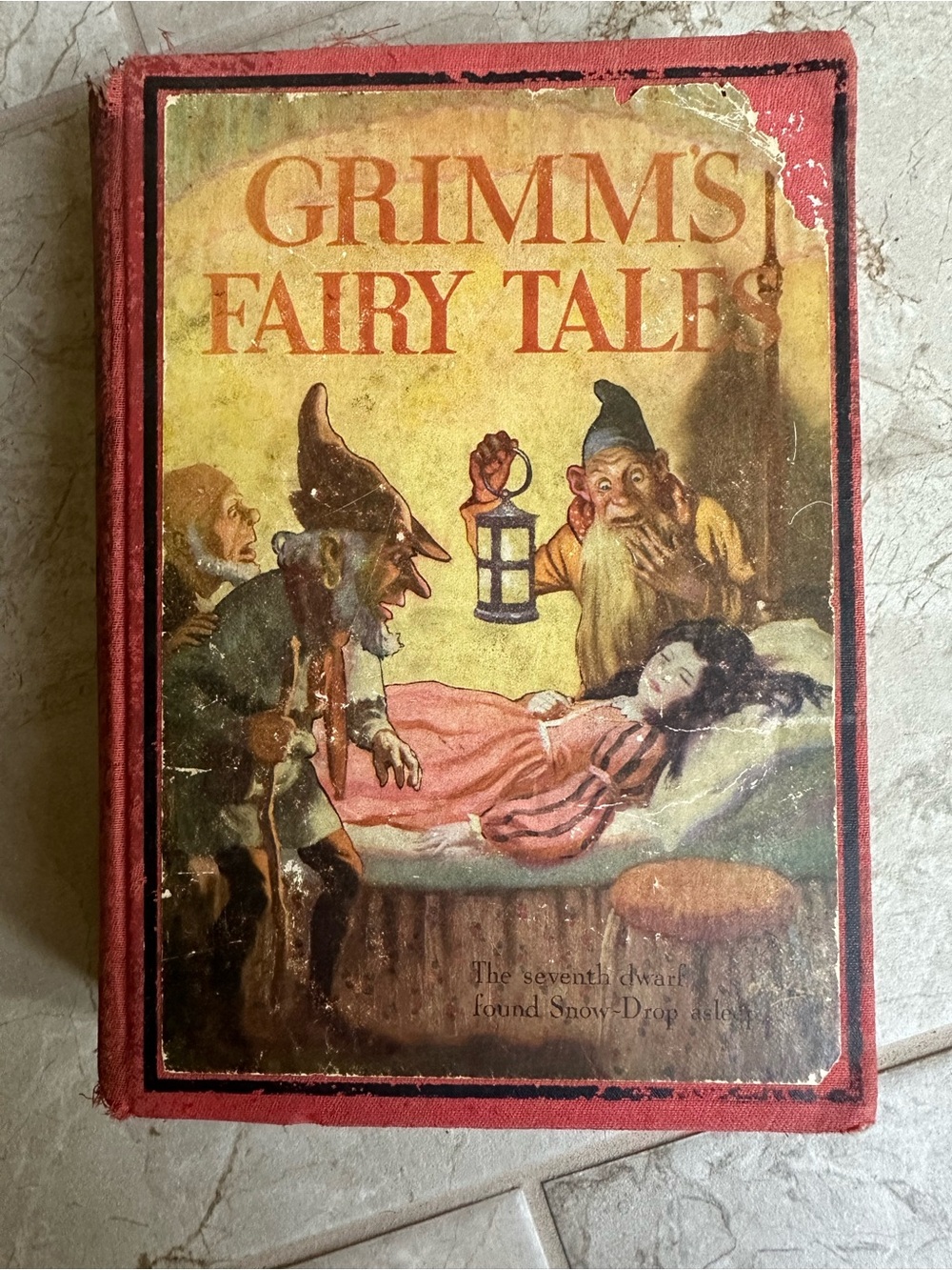 Antique Grimm’s Fairy Tales color plates hardcover Garden City Publishers